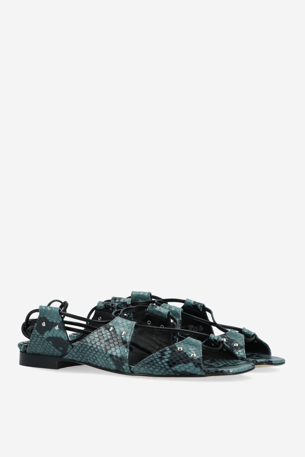 Rotue Sandalen Dierenprint