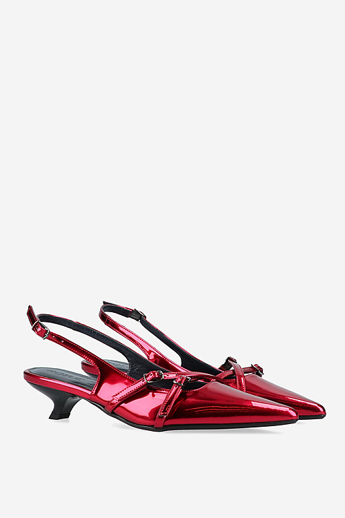 Rotue Slingbacks Rood