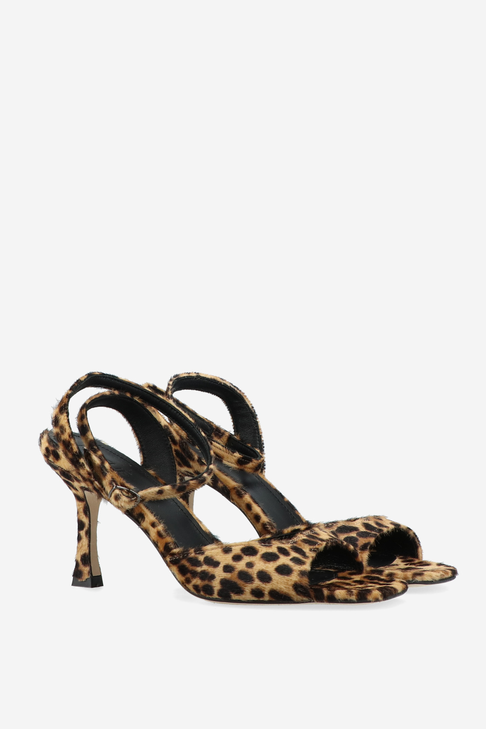 Rotue Sandalen Dierenprint
