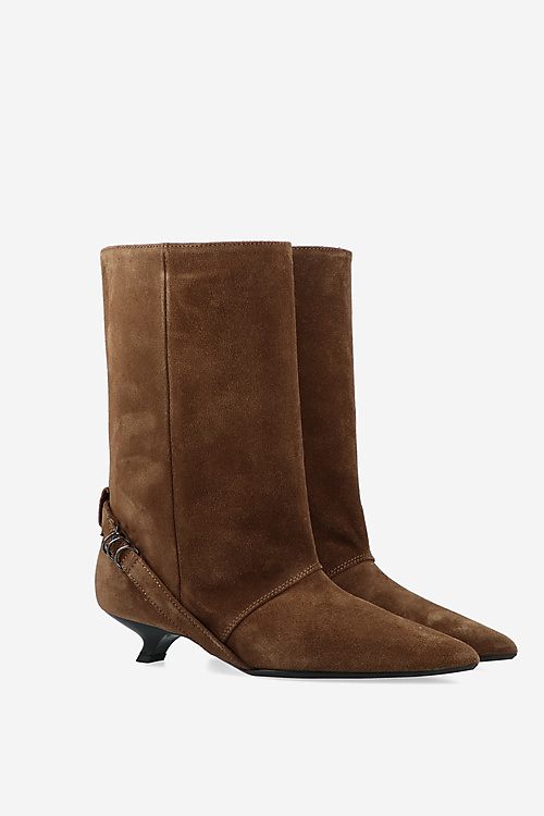 Rotue Laarzen Taupe