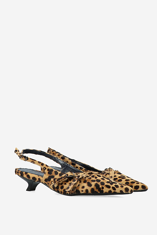 Rotue Slingbacks Dierenprint