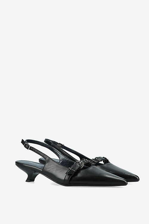 Rotue Slingbacks Zwart