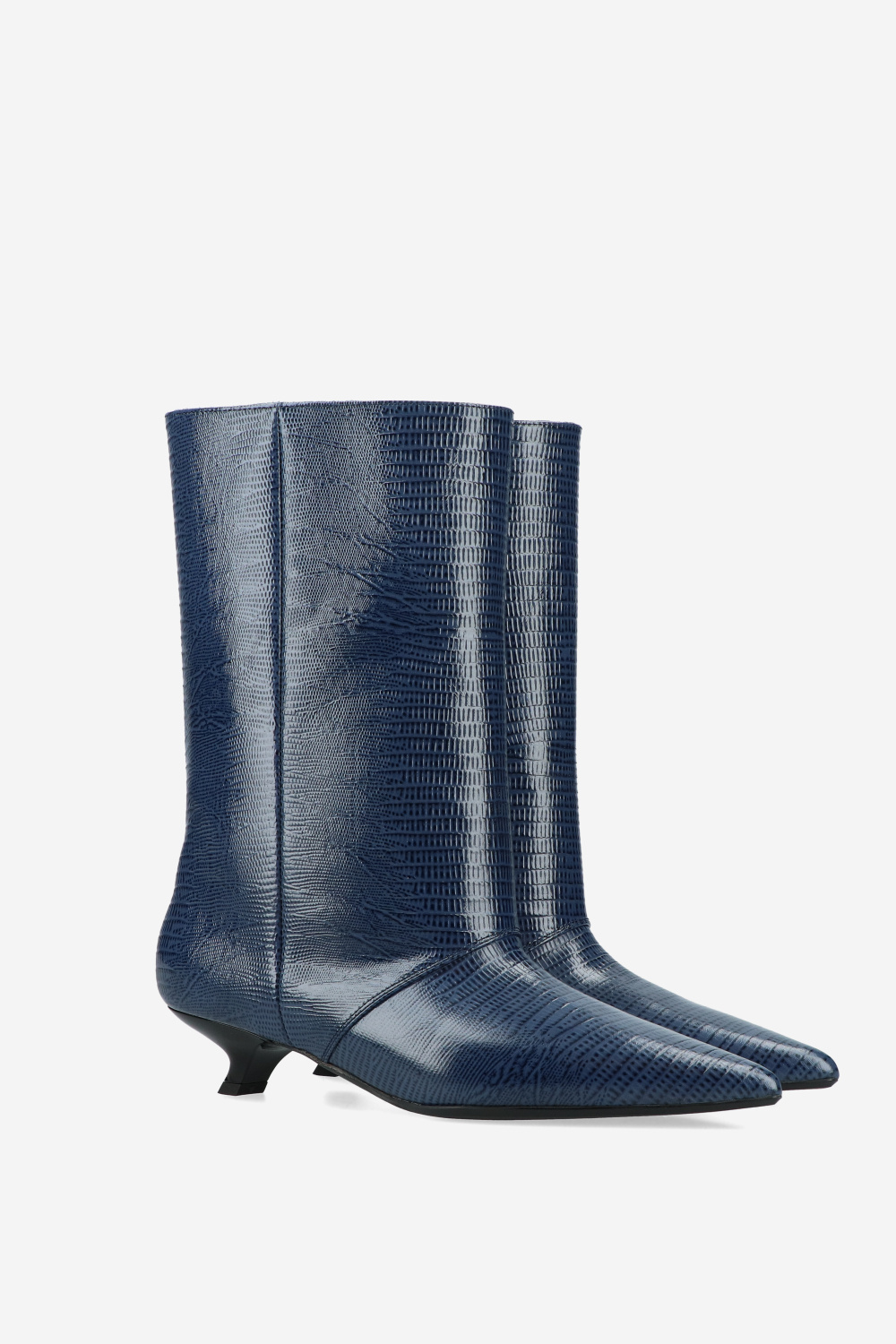 Rotue Laarzen Blauw