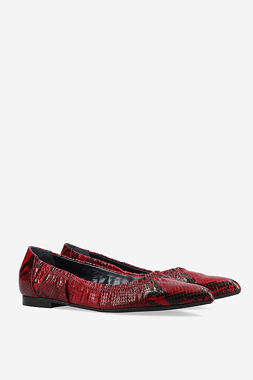 Rotue Ballerina's Dierenprint