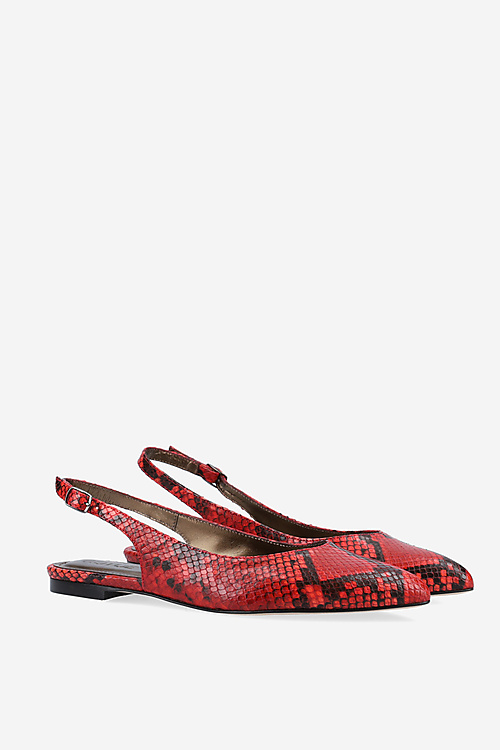 Rotue Slingbacks Rood