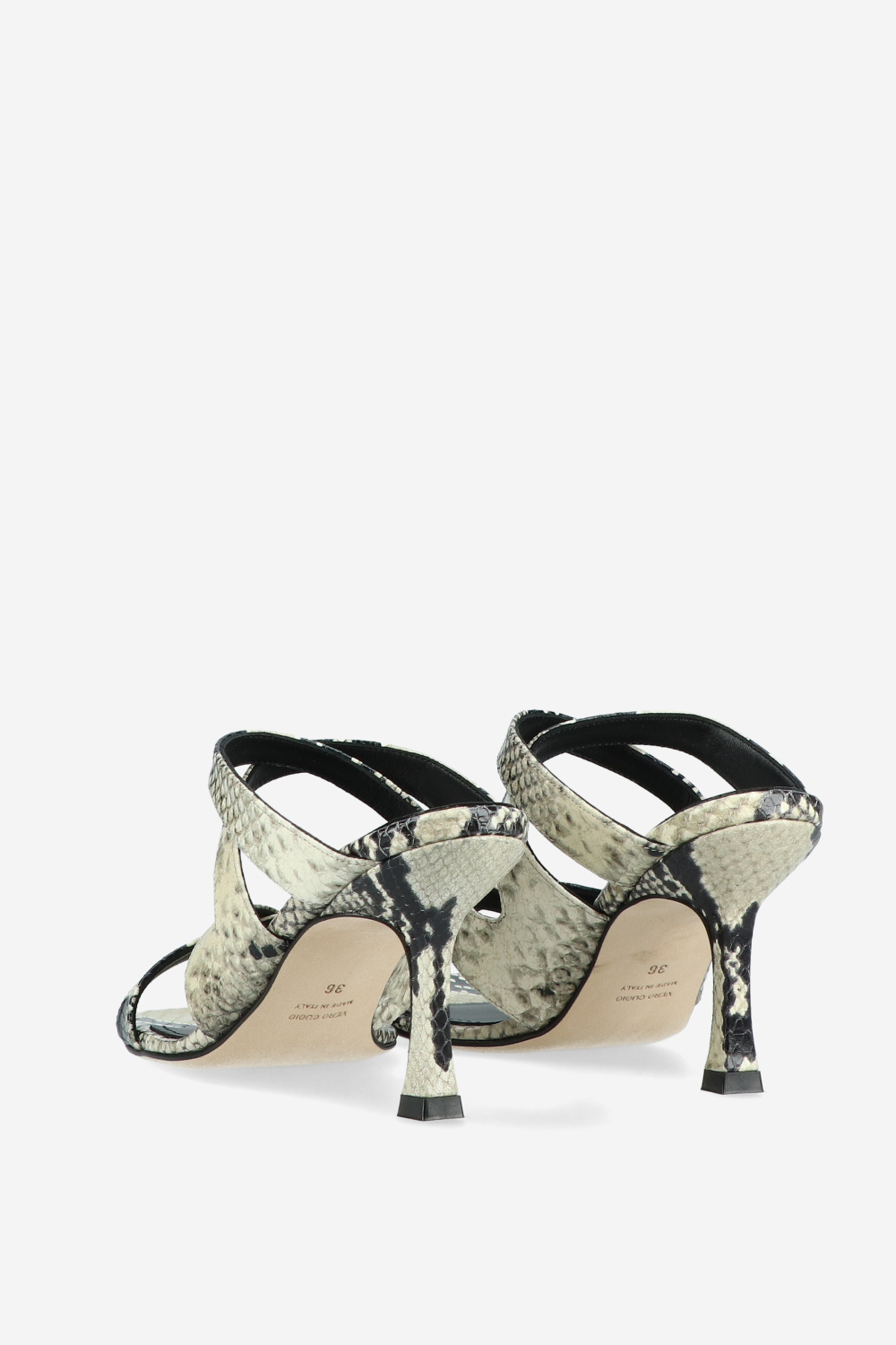 Rotue Sandalen Dierenprint