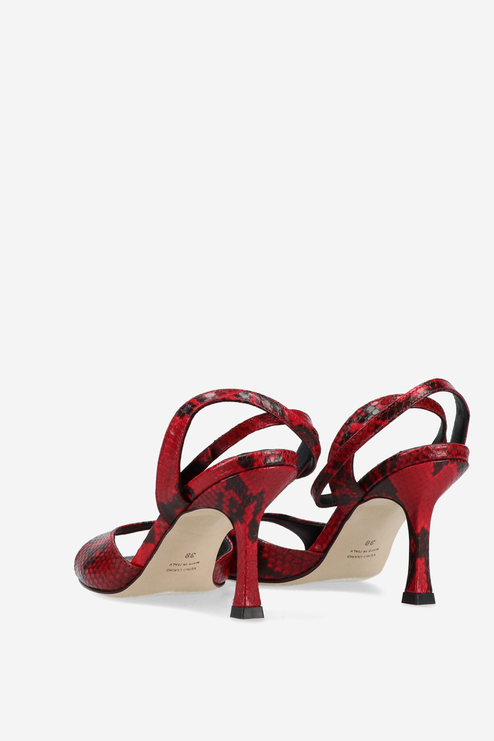 Rotue Sandalen Rood