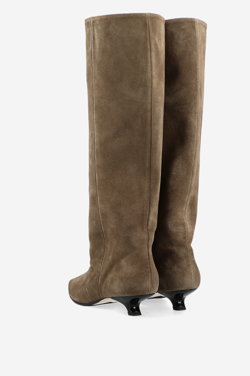 Rotue Laarzen Taupe