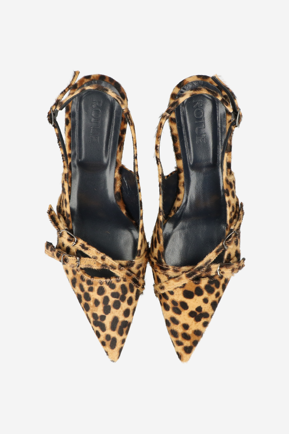 Rotue Slingbacks Dierenprint