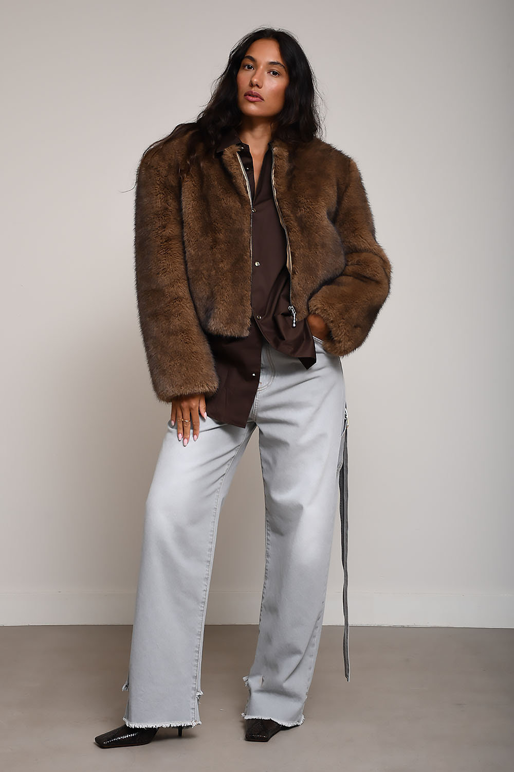 Stand Studio Jackets Brown