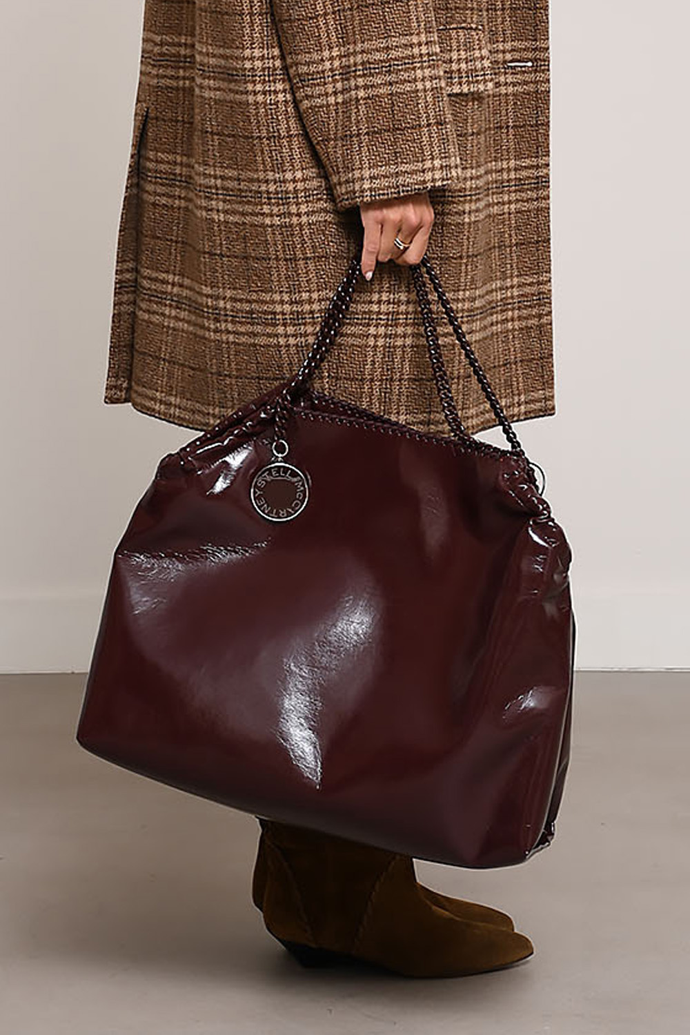 Stella McCartney Shoulder bag Bordeaux