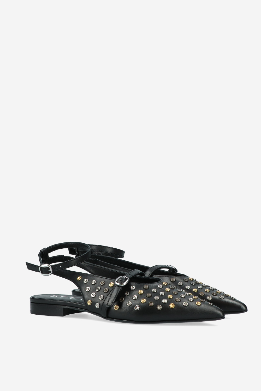 Strategia Sandals Black