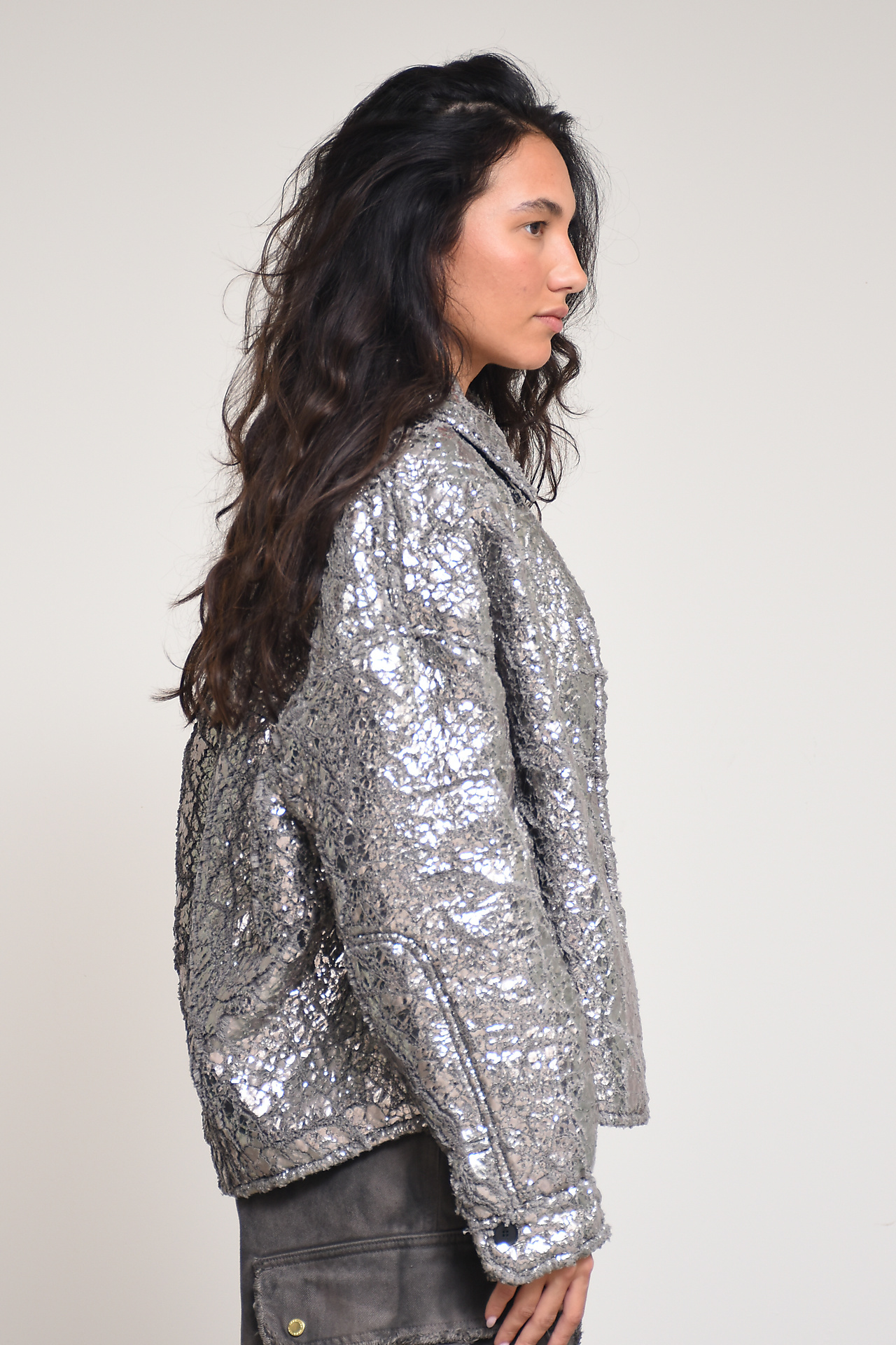 T_COAT Jackets Silver