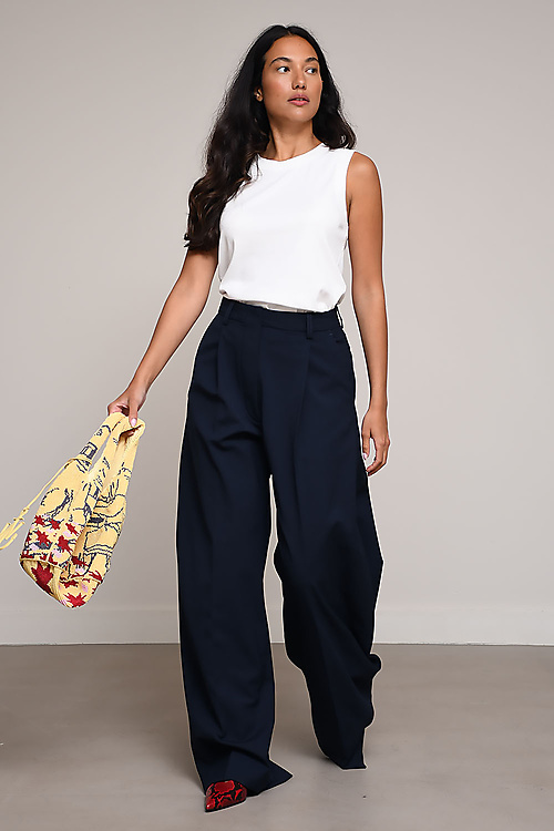 TheLatest Trousers Blue
