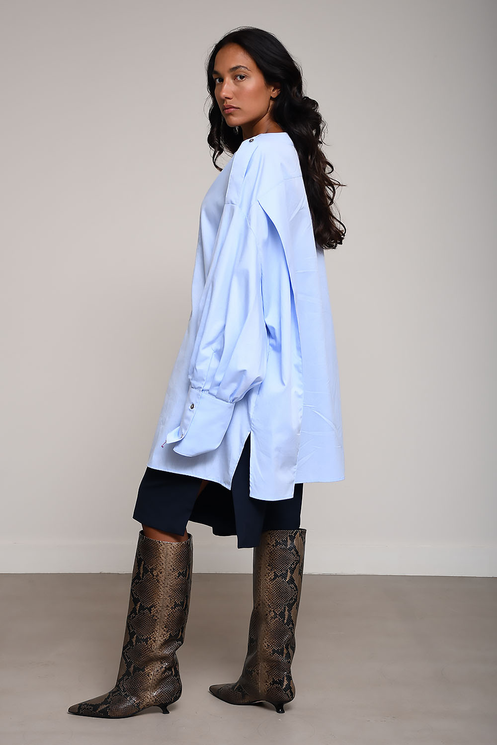TheLatest Blouses Blauw