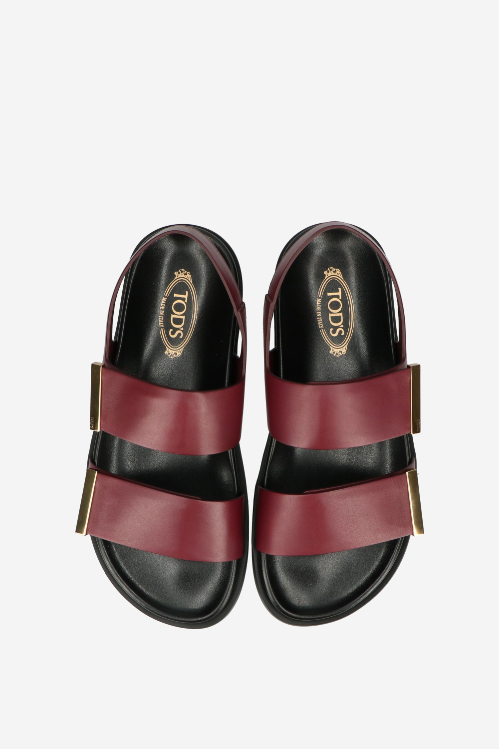 Tods Sandalen Bordeaux