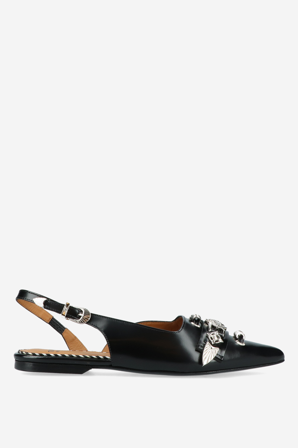 Toga Pulla Slingbacks Zwart