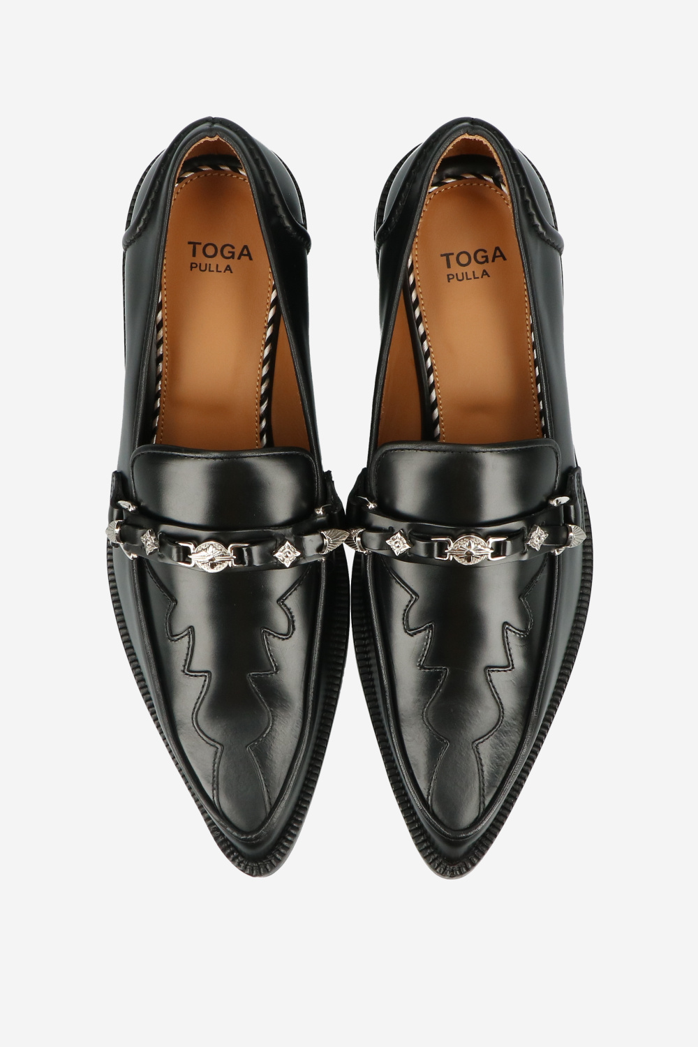 Toga Pulla Loafers Zwart