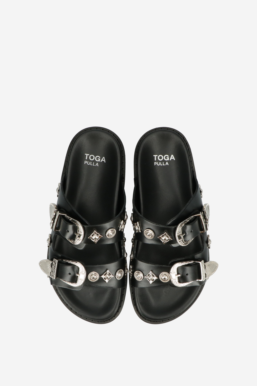 Toga Pulla Sandalen Zwart