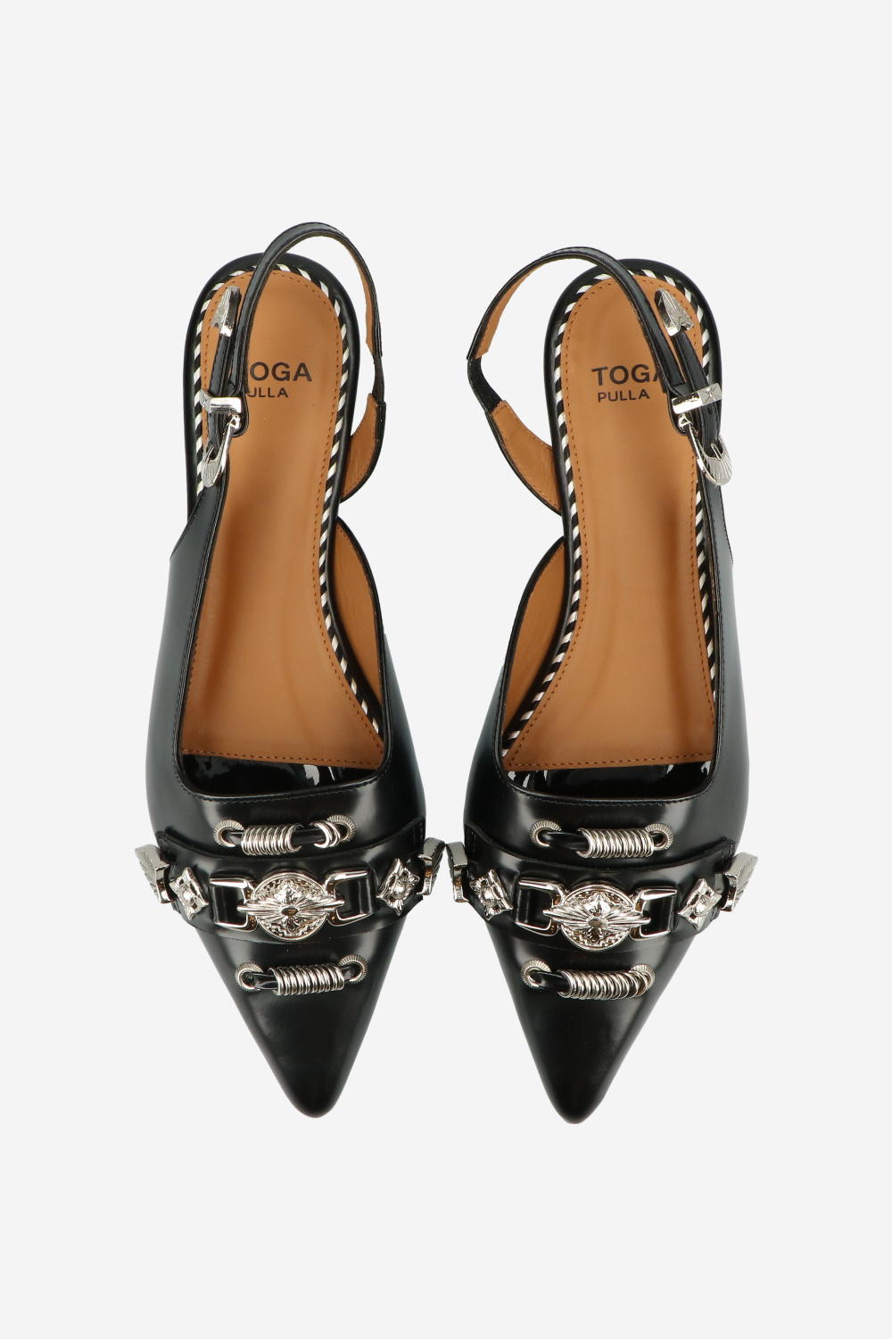Toga Pulla Slingbacks Zwart