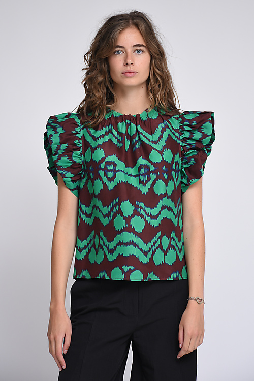 Ulla Johnson Tops Groen