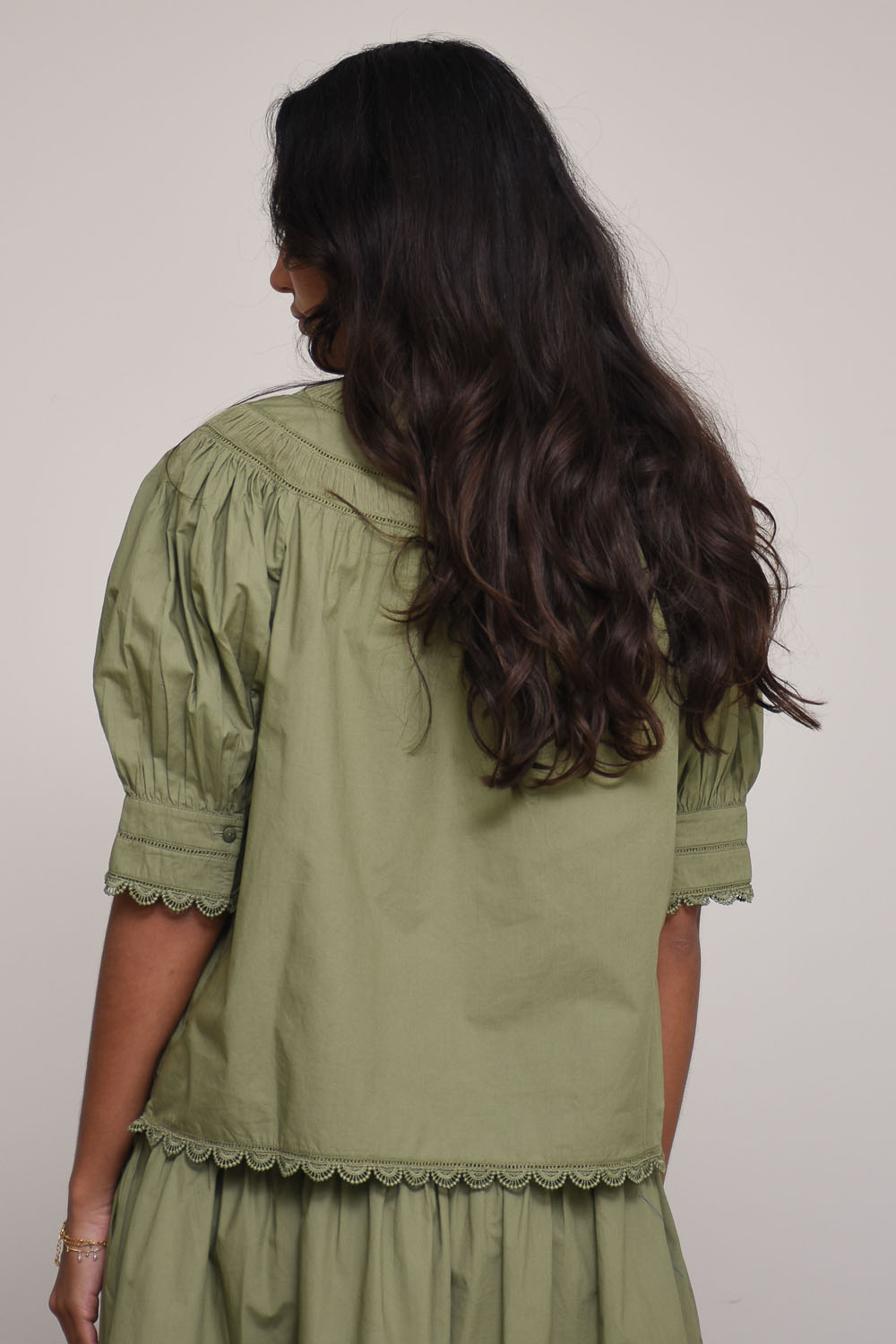 Ulla Johnson Tops Groen