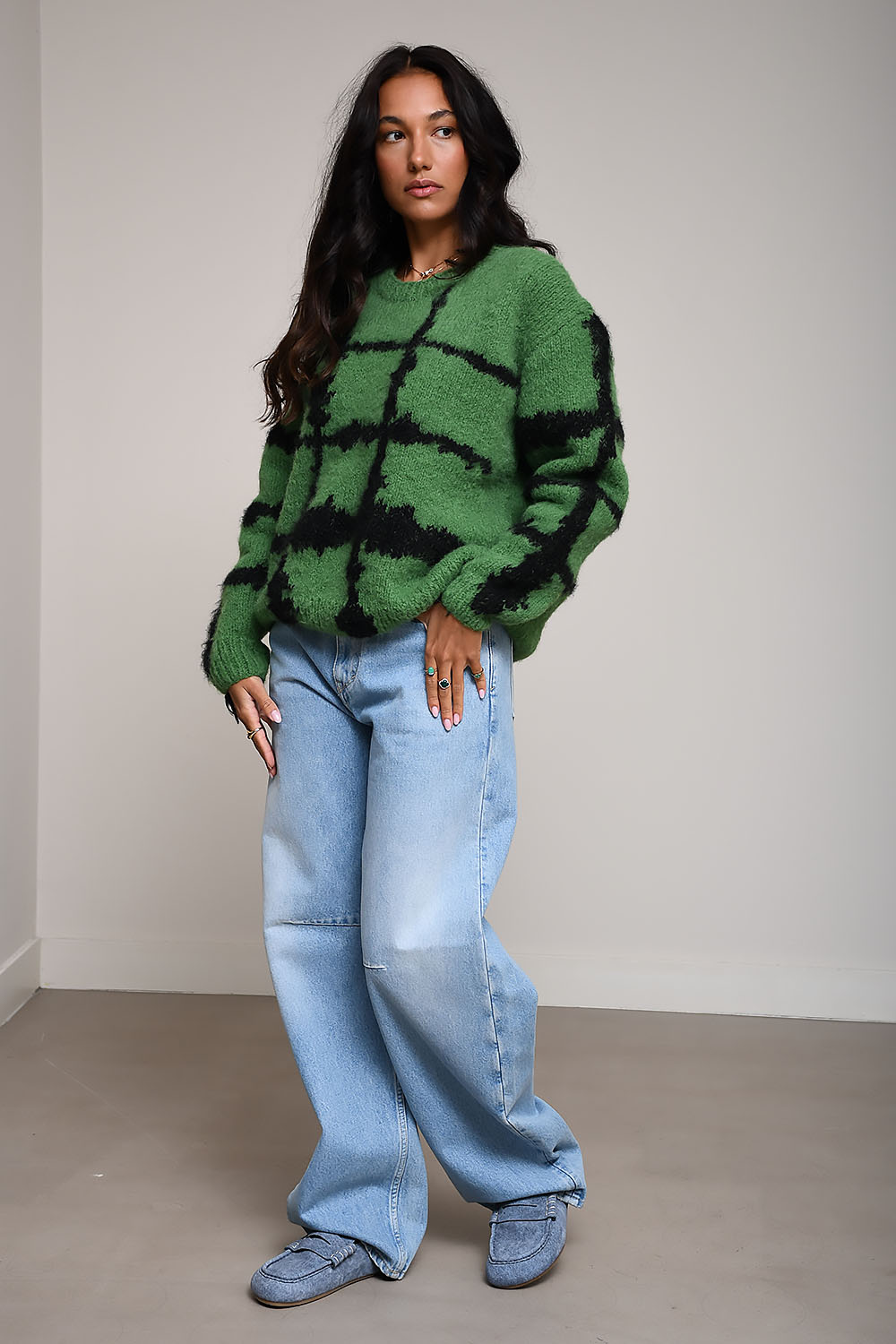 Wild Animals Sweaters Green