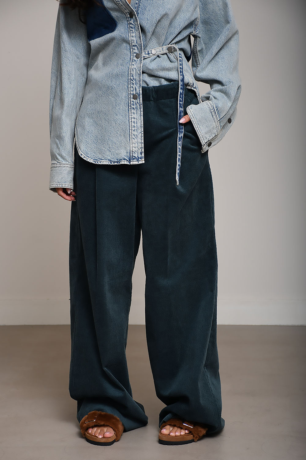 X collection Antwerp Broeken Groen