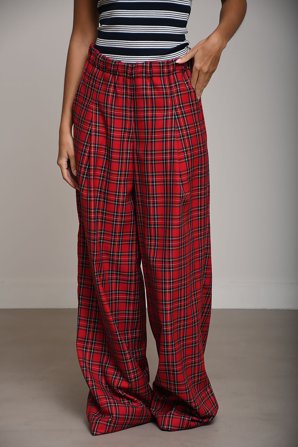 X collection Antwerp Broeken Rood