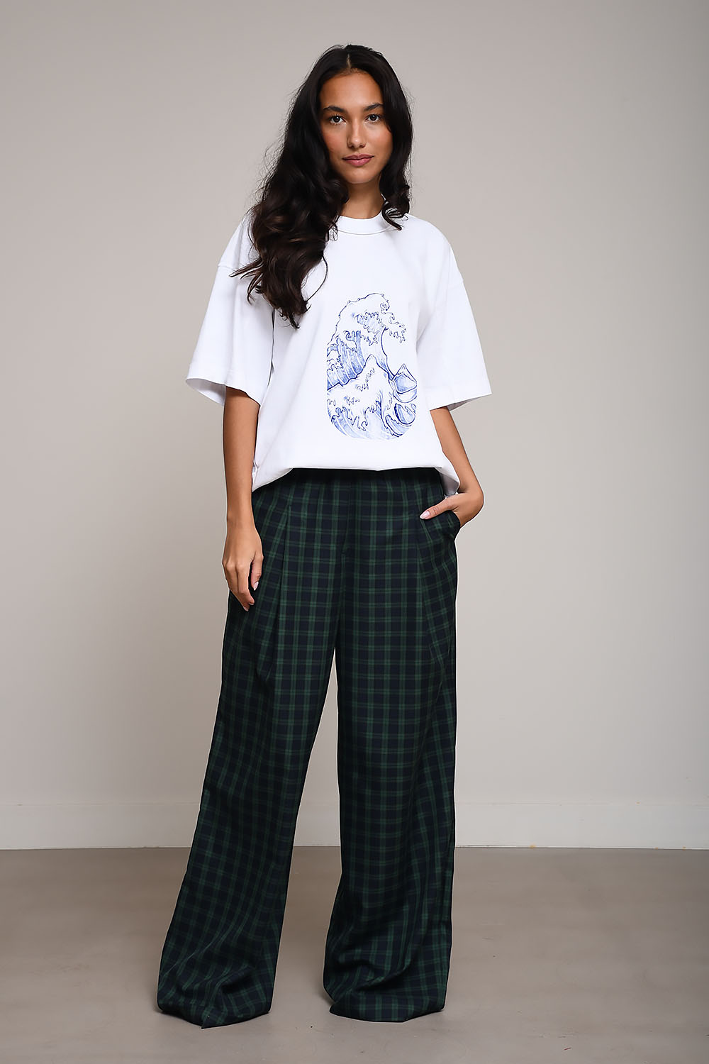 X collection Antwerp Broeken Groen