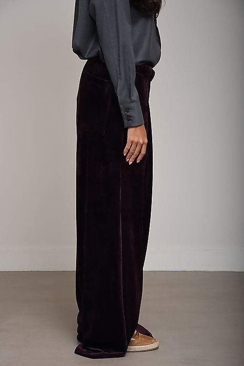 X collection Antwerp Trousers Bordeaux