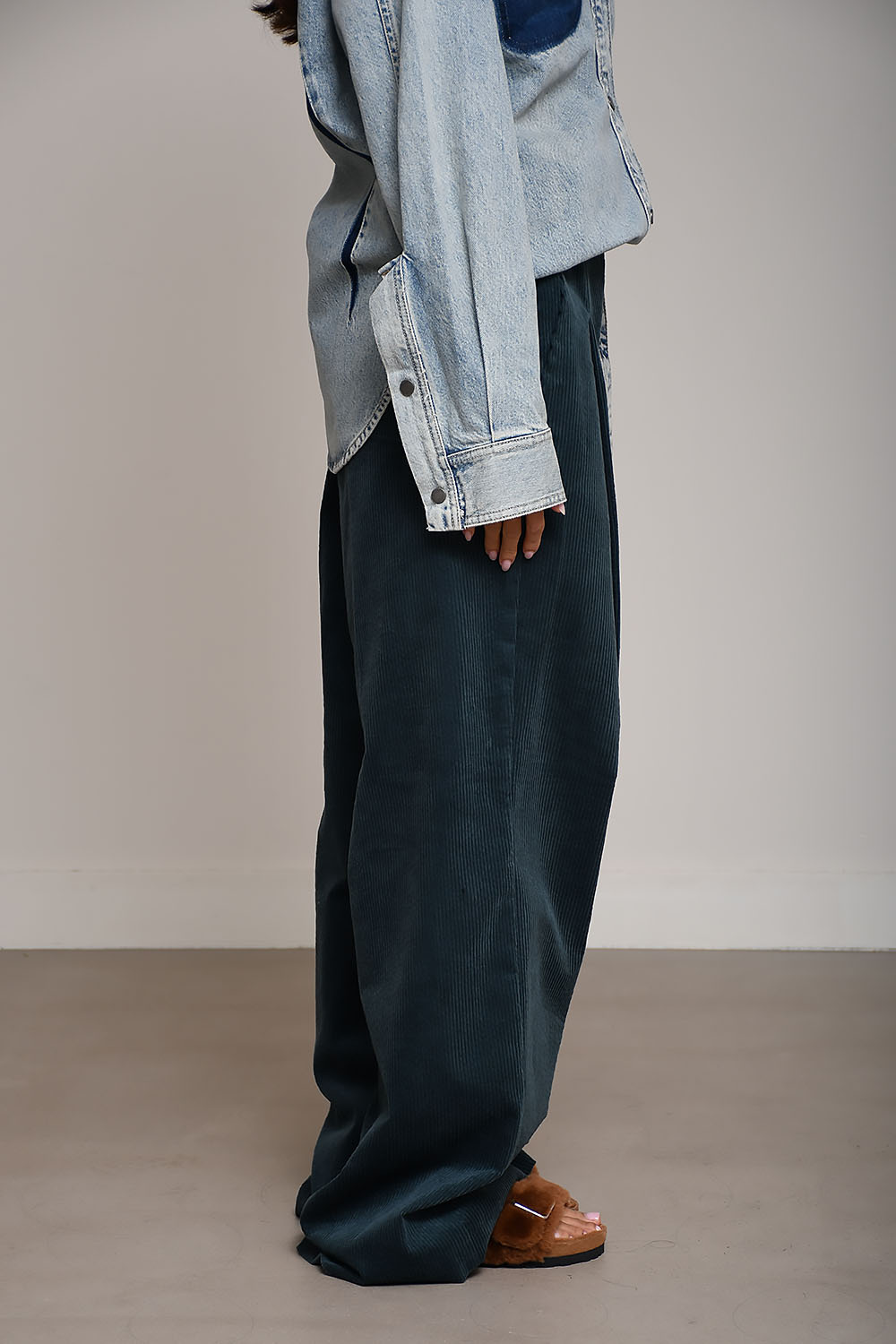 X collection Antwerp Broeken Groen