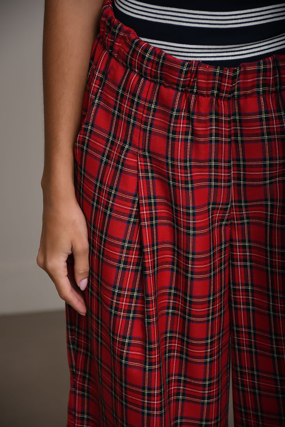 X collection Antwerp Broeken Rood