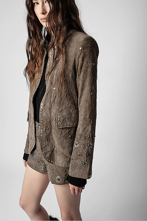 Zadig et Voltaire Jackets Taupe